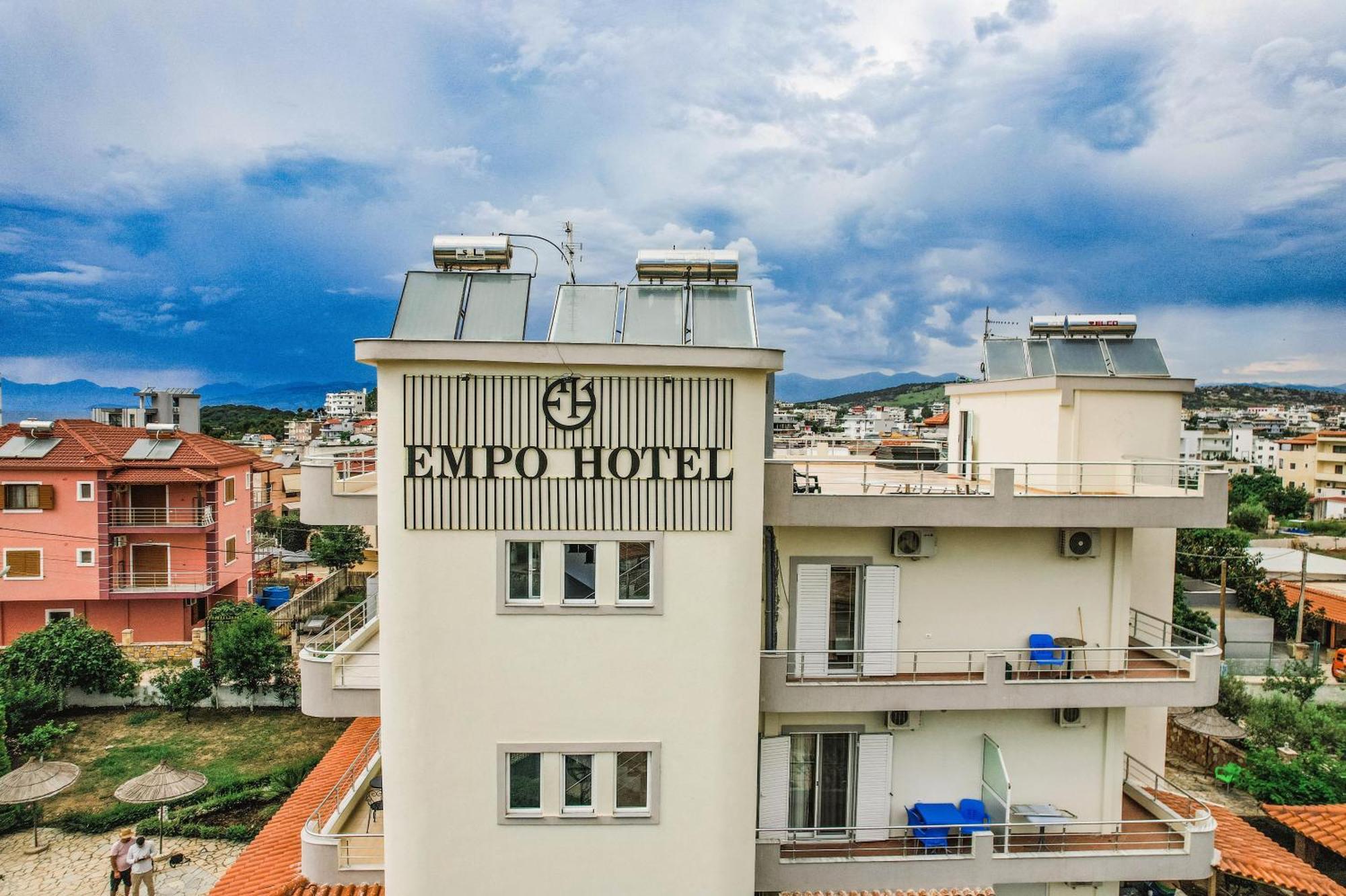 Empo Hotel Ksamil Exterior foto